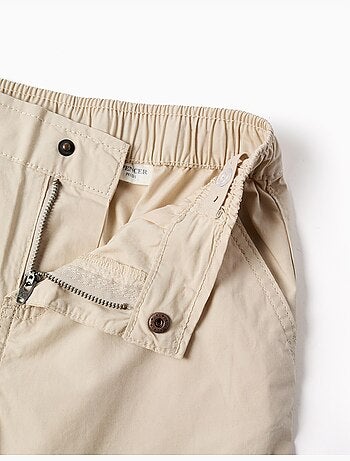 Bermudas chino midi en popelina