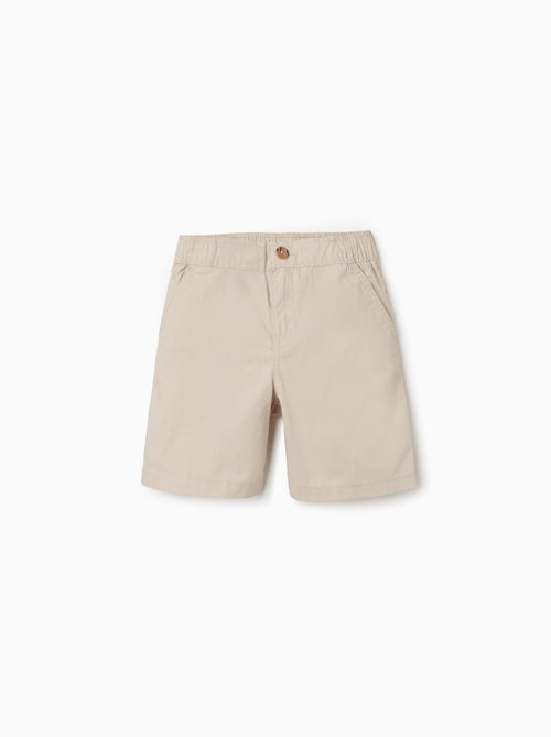 Bermudas chino midi en popelina - Kiabi