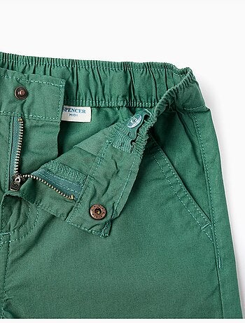 Bermudas chino midi en popelina