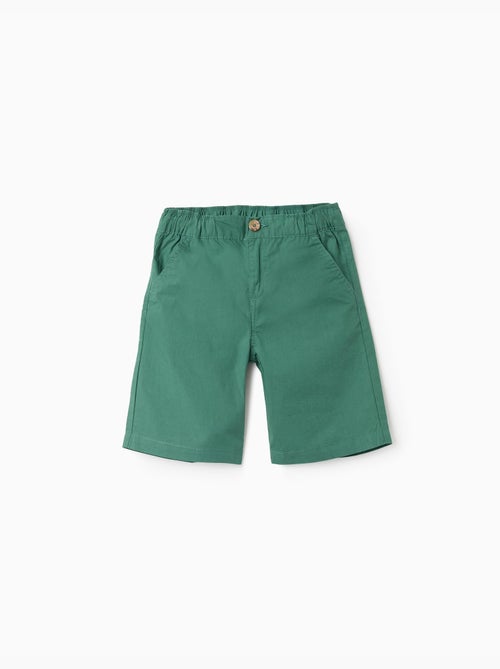 Bermudas chino midi en popelina - Kiabi