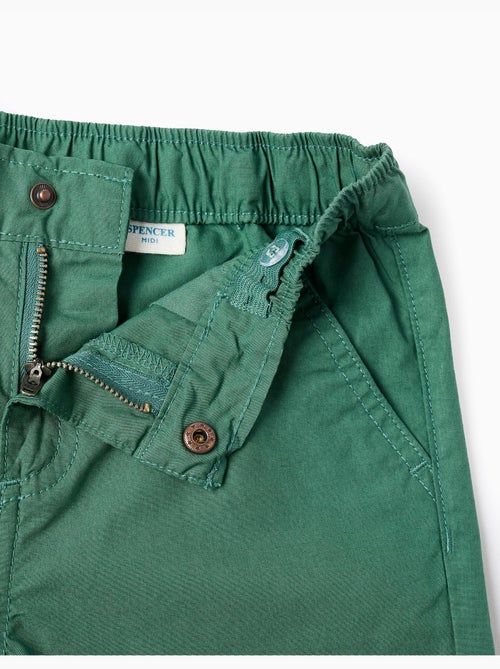Bermudas chino midi en popelina - Kiabi