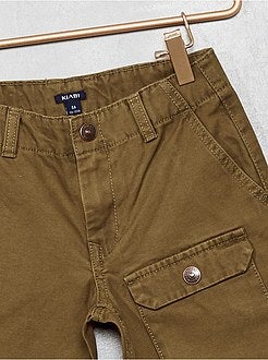 Niño 3-12 años - Bermudas con bolsillos - Kiabi