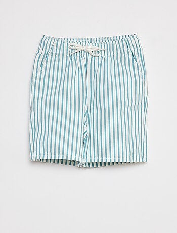 Bermudas con cintura elástica