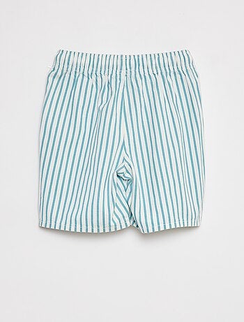 Bermudas con cintura elástica