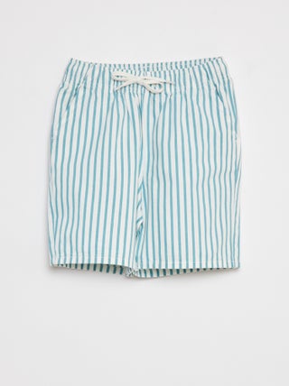 Bermudas con cintura elástica