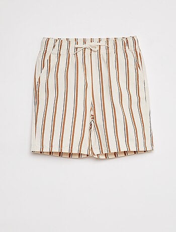 Bermudas con cintura elástica