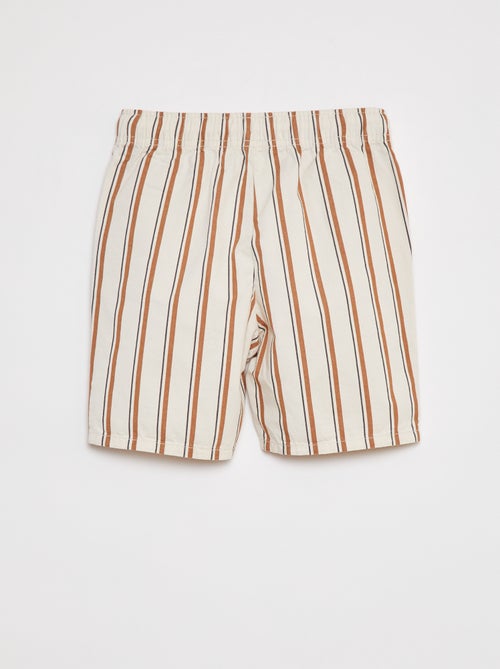 Bermudas con cintura elástica - Kiabi