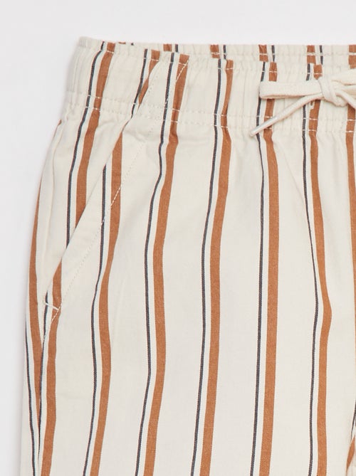 Bermudas con cintura elástica - Kiabi