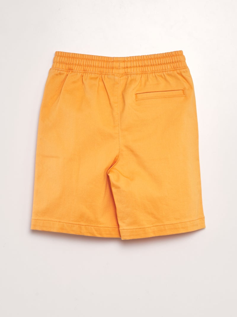 Bermudas Roxy Oceanside Elasticized Mujer Naranjas Short Vaporoso