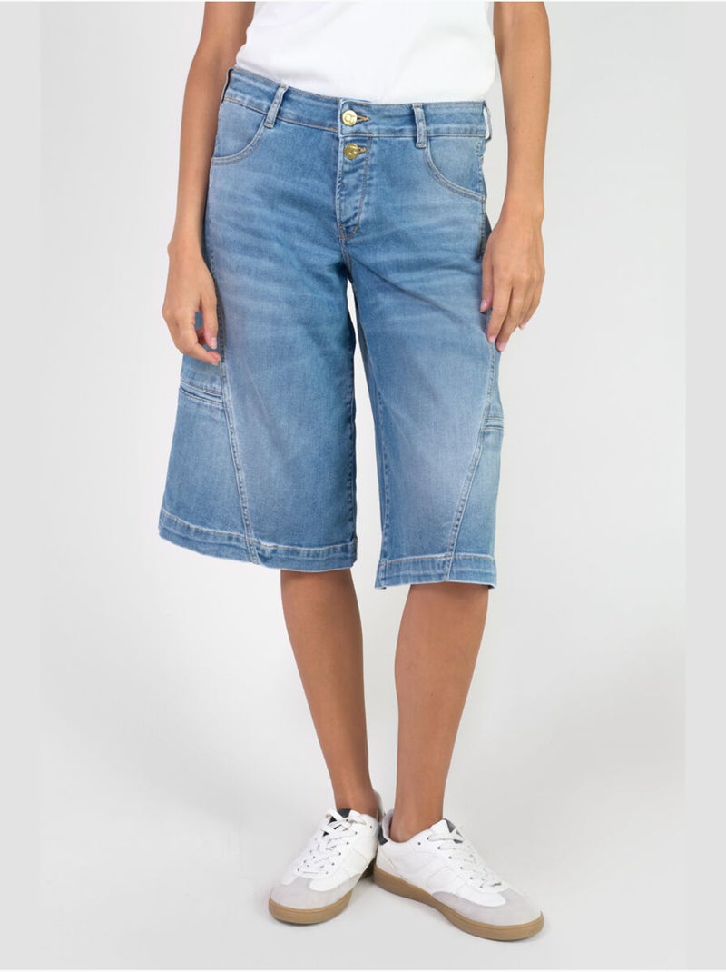 Bermudas cropped jeans LOLO TWI Azul - Kiabi