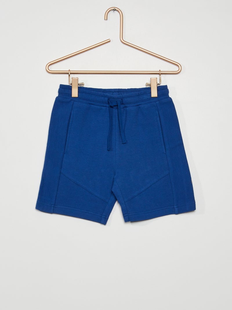 Bermudas de algodón AZUL - Kiabi