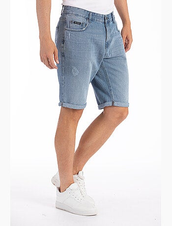 Bermudas de algodón de corte relajado LINUS