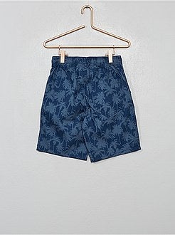 Bermudas de algodón estampadas - Kiabi