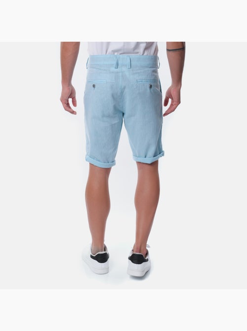 Bermudas de algodón y lino - Kiabi