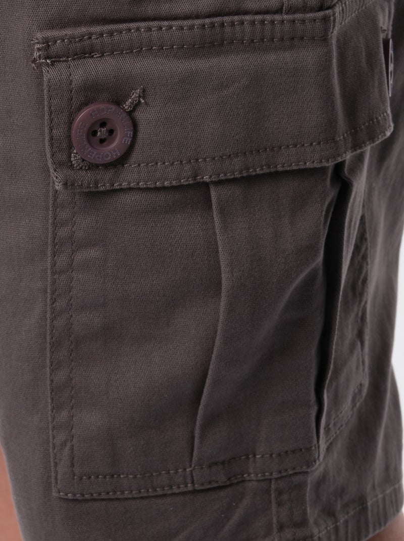 Bermudas de carga Gris - Kiabi