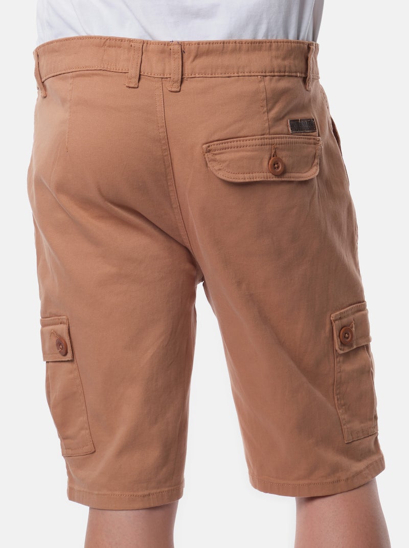 Bermudas de carga Marrón tabaco - Kiabi