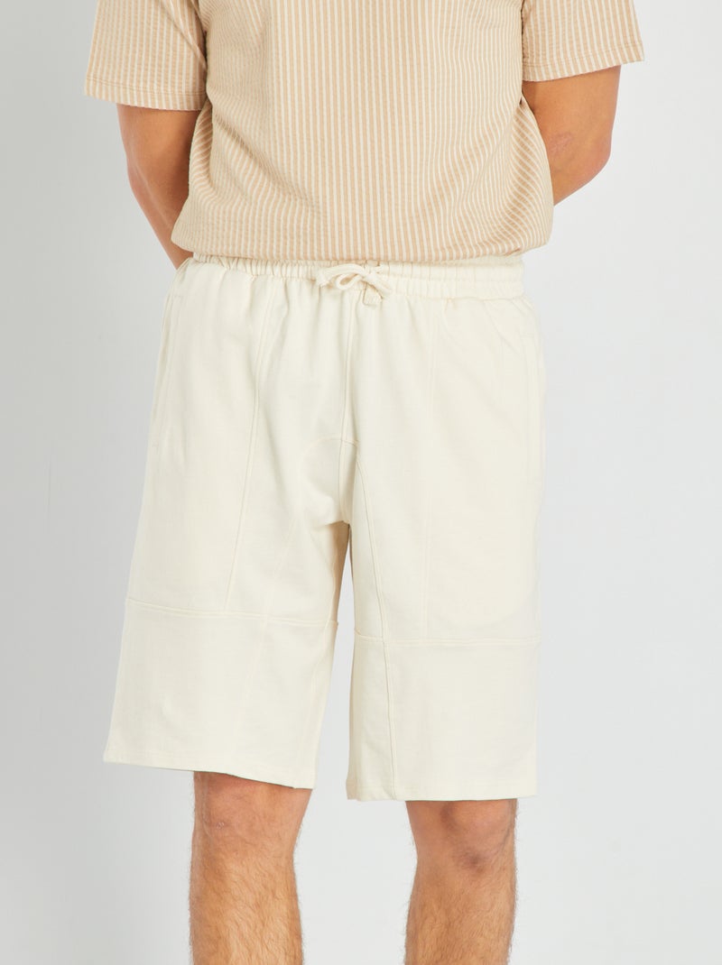 Bermudas de chándal BEIGE - Kiabi