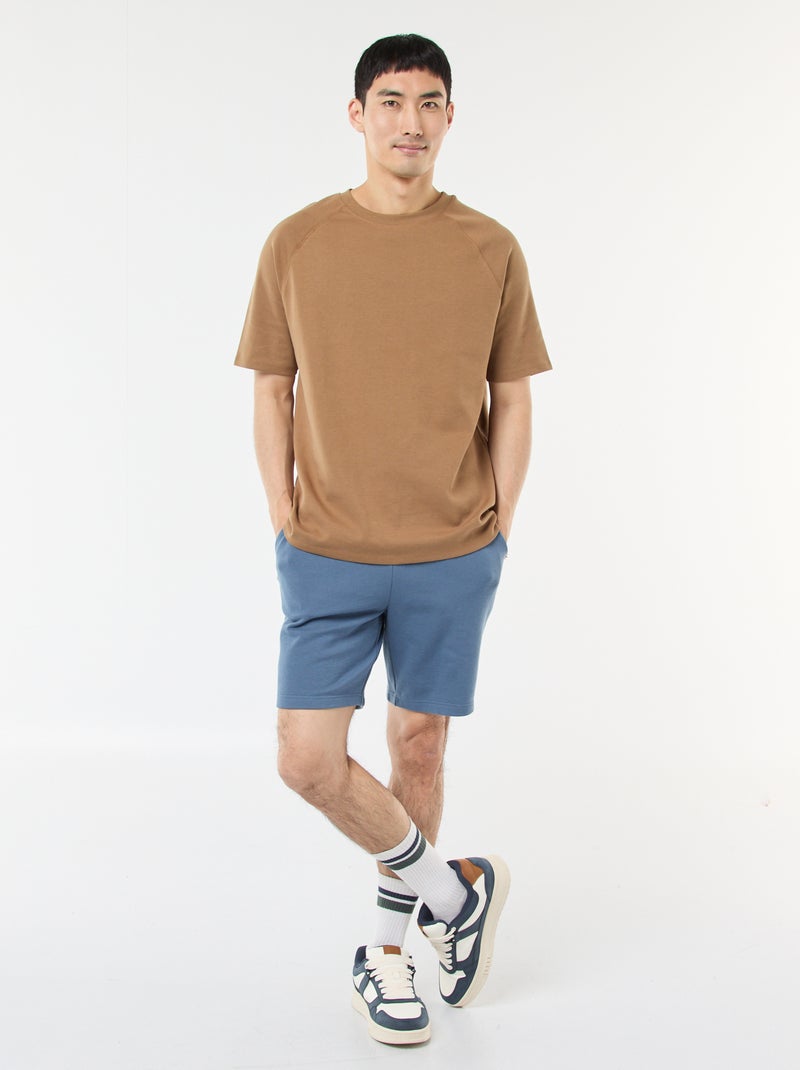 Bermudas de chándal ligeras Azul - Kiabi