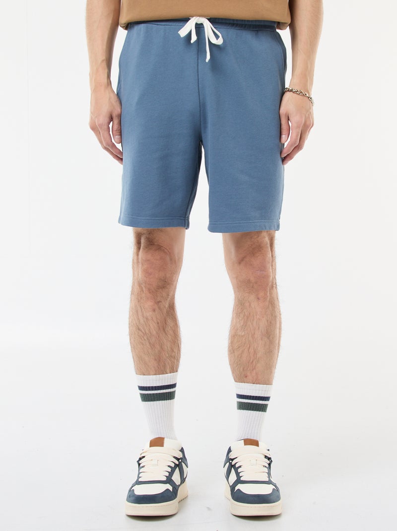 Bermudas de chándal ligeras Azul - Kiabi