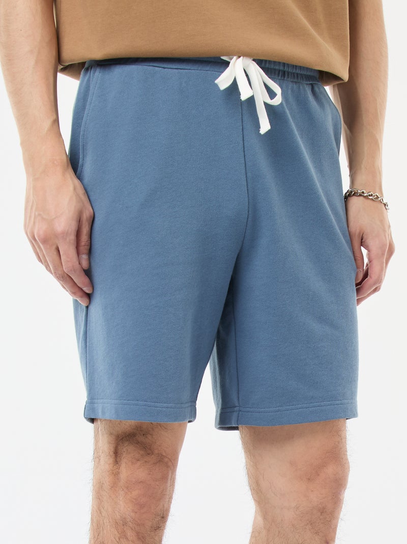 Bermudas de chándal ligeras Azul - Kiabi