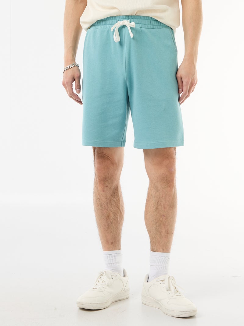 Bermudas de chándal ligeras Azul - Kiabi