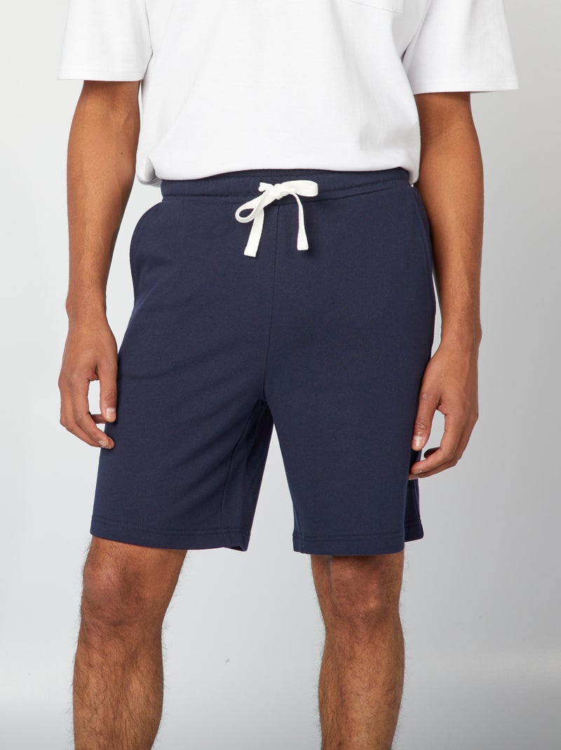 Bermudas de chándal ligeras Azul - Kiabi