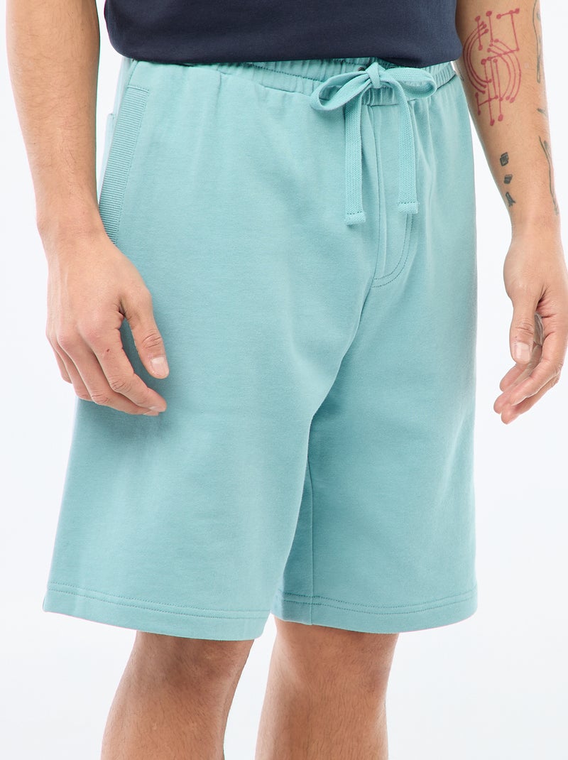 Bermudas de chándal ligeras Azul - Kiabi