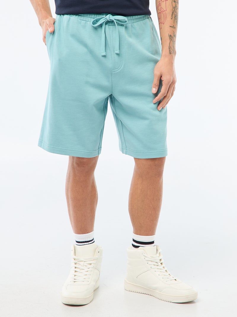 Bermudas de chándal ligeras Azul - Kiabi