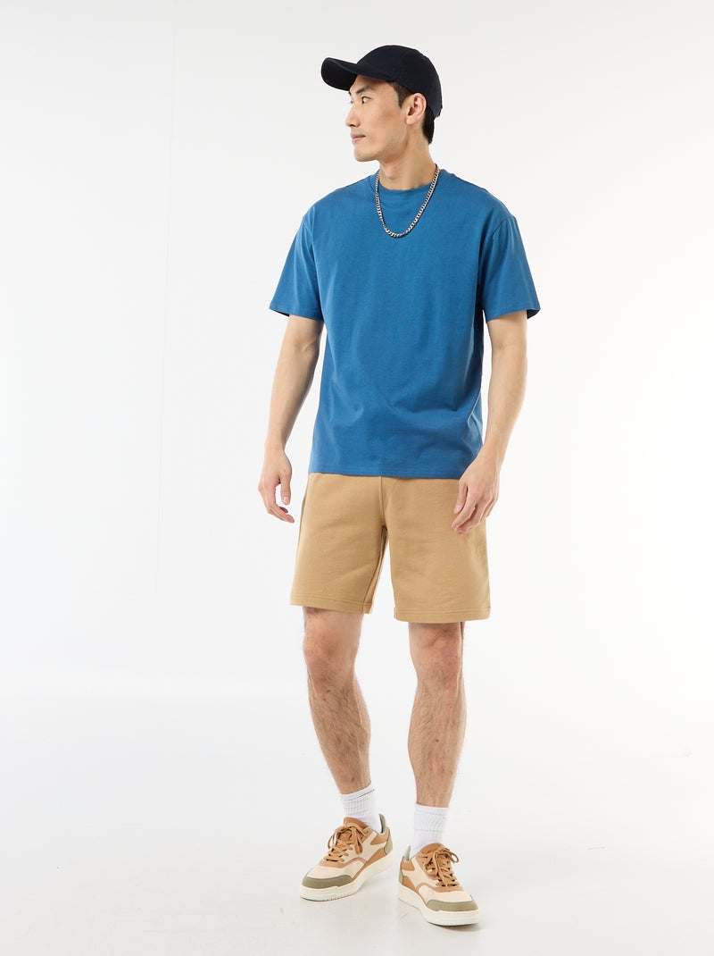 Bermudas de chándal ligeras Beige - Kiabi