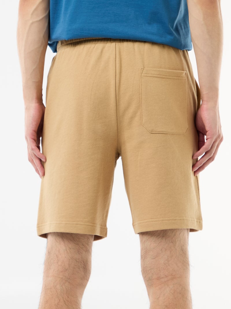 Bermudas de chándal ligeras Beige - Kiabi