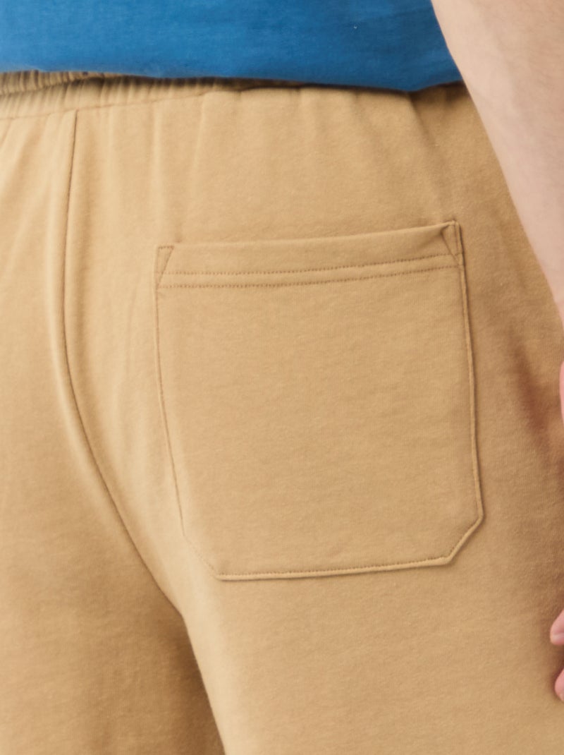 Bermudas de chándal ligeras Beige - Kiabi