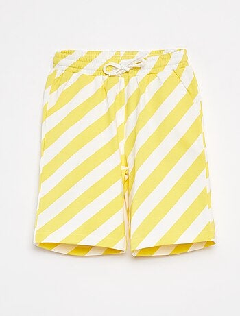Bermudas de chándal ligeras con motivo