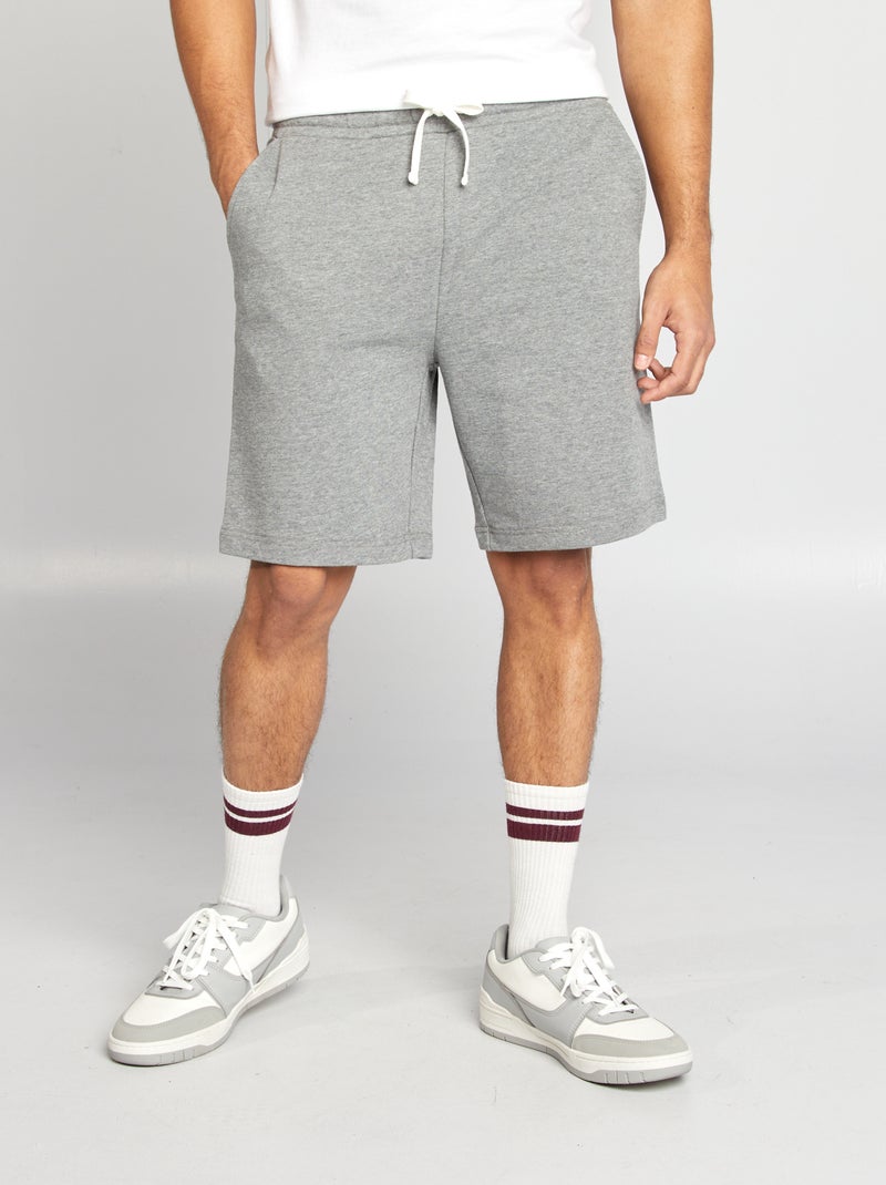 Bermudas de chándal ligeras GRIS - Kiabi