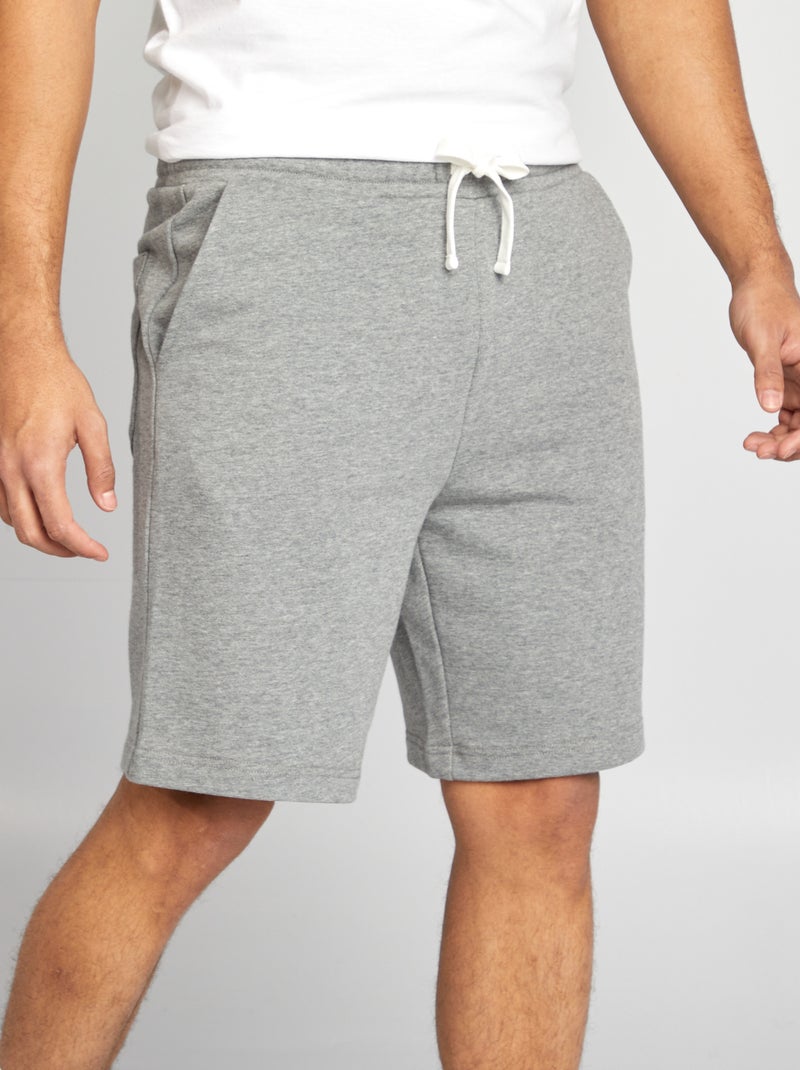 Bermudas de chándal ligeras GRIS - Kiabi