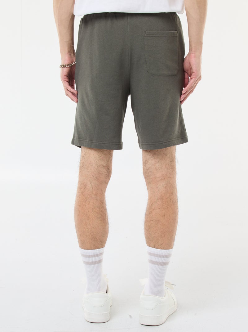 Bermudas de chándal ligeras Kaki - Kiabi