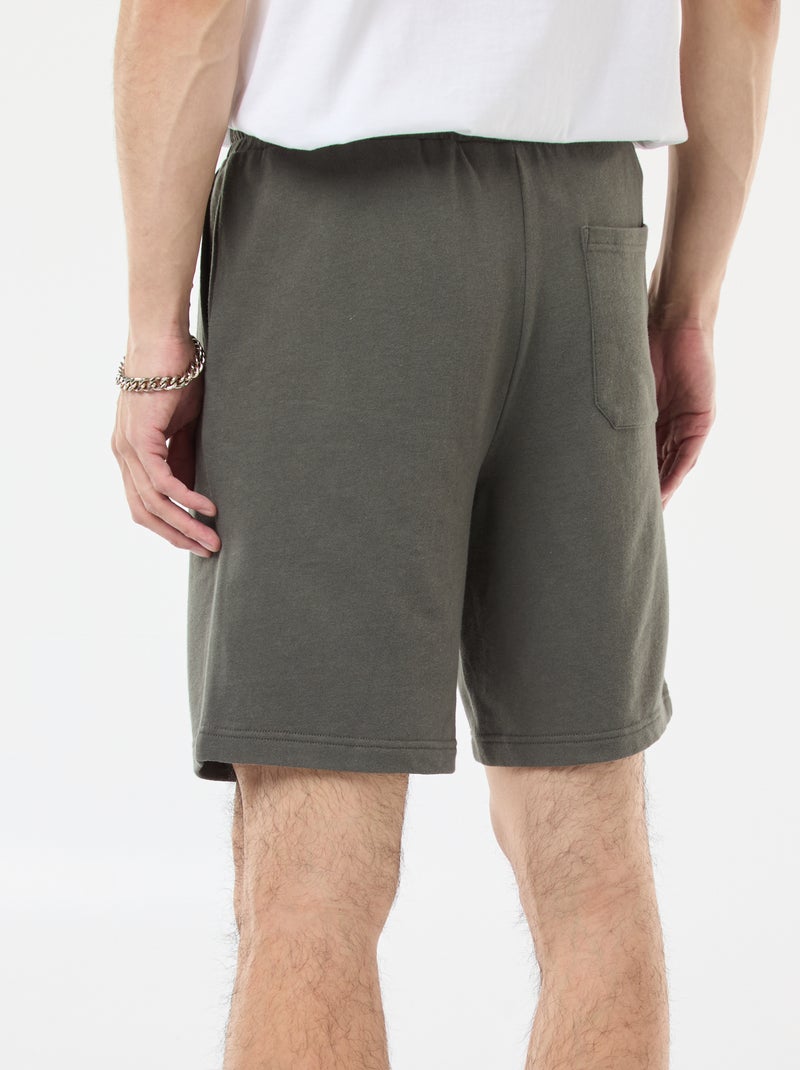 Bermudas de chándal ligeras Kaki - Kiabi