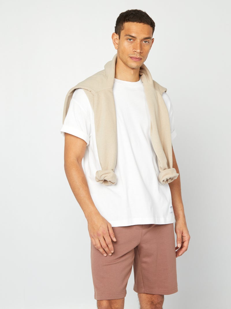 Bermudas de chándal ligeras MARRON - Kiabi