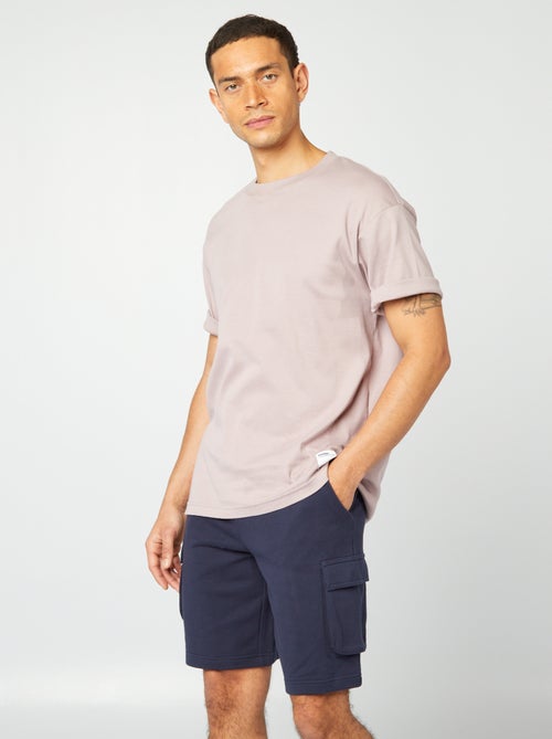 Bermudas de chándal ligeras multibolsillos - Kiabi