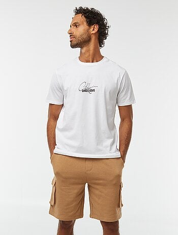 Bermudas de chándal ligeras multibolsillos