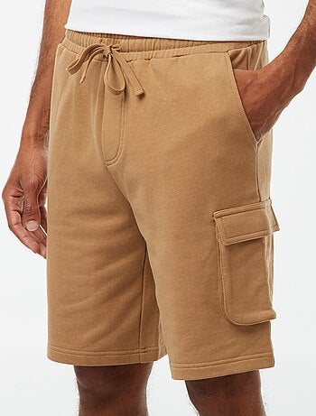 Bermudas de chándal ligeras multibolsillos
