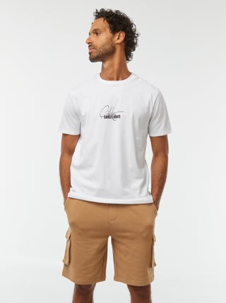 Bermudas de chándal ligeras multibolsillos