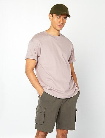 Bermudas de chándal ligeras multibolsillos