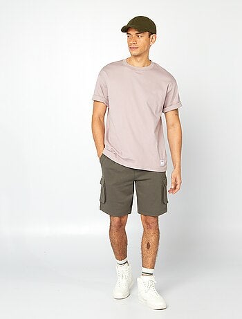 Bermudas de chándal ligeras multibolsillos
