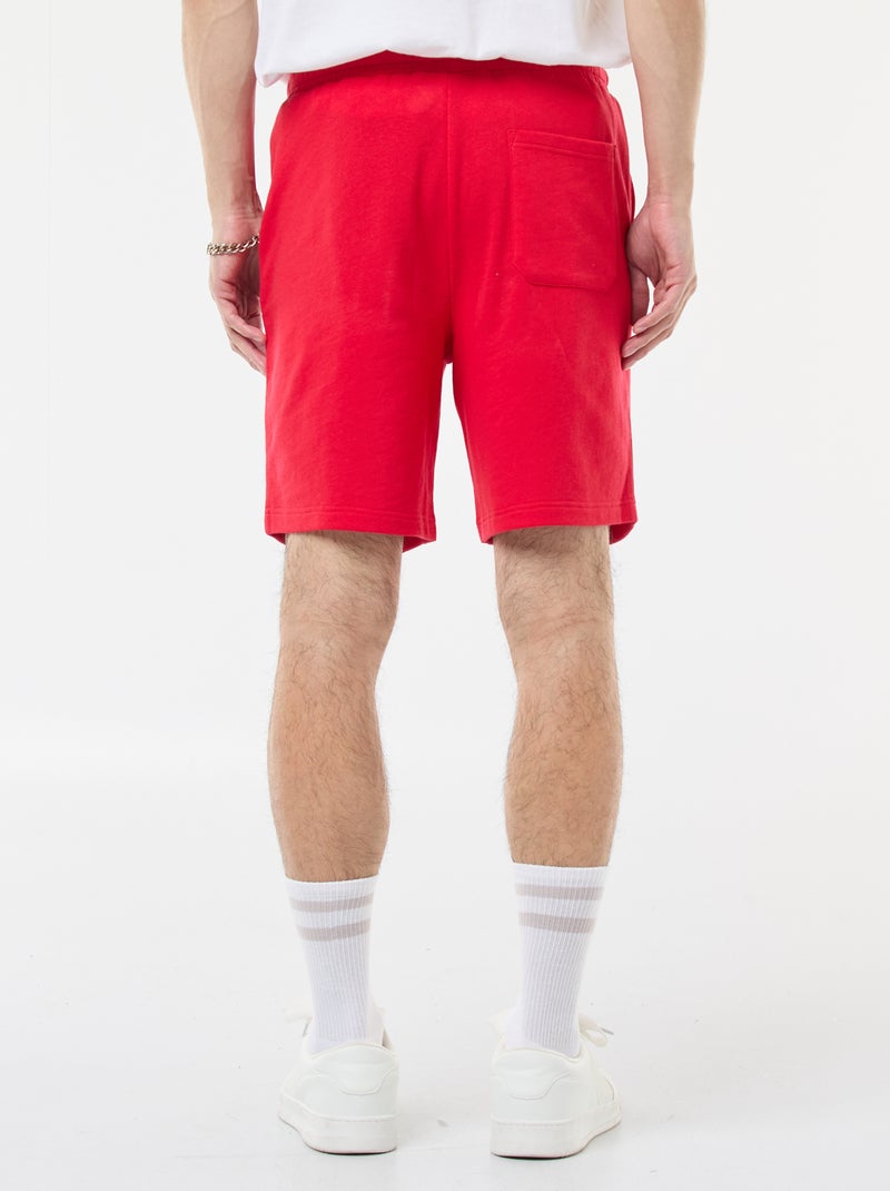 Bermudas de chándal ligeras Rojo - Kiabi