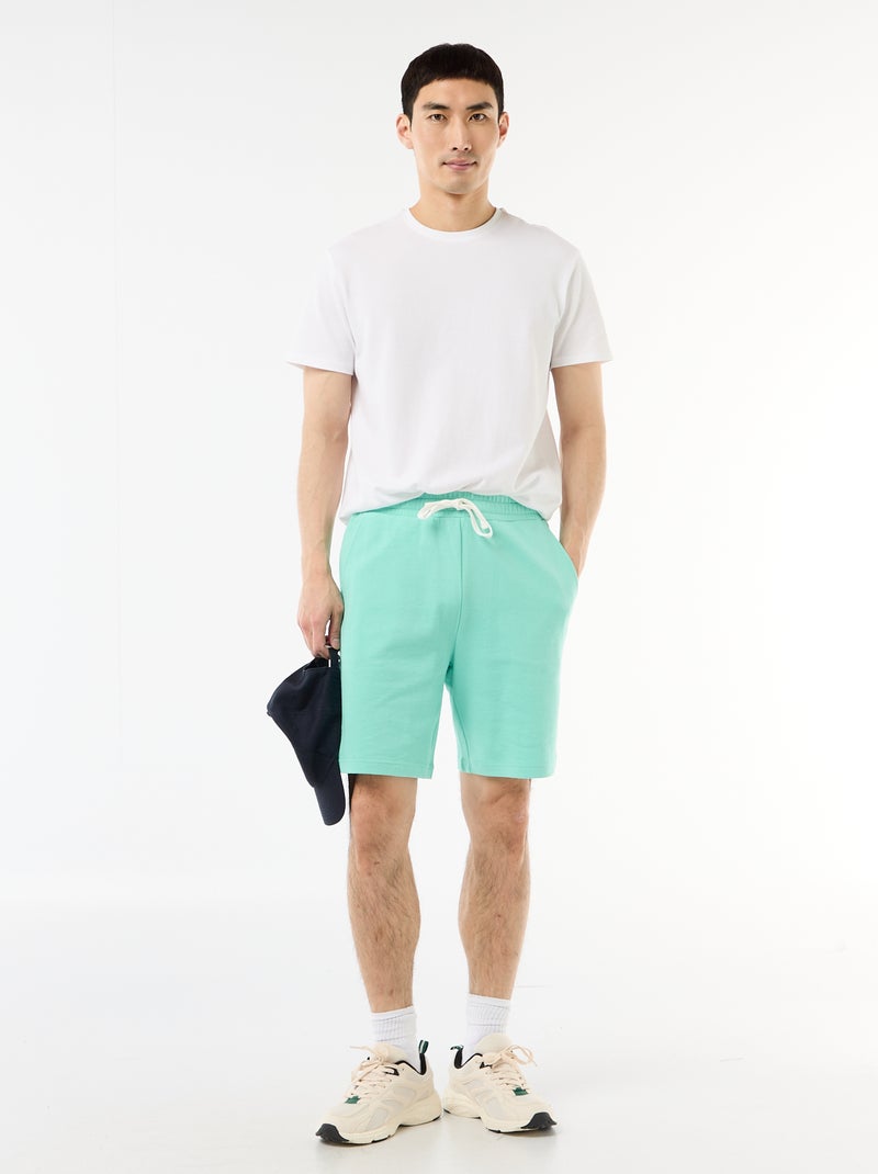 Bermudas de chándal ligeras Verde - Kiabi