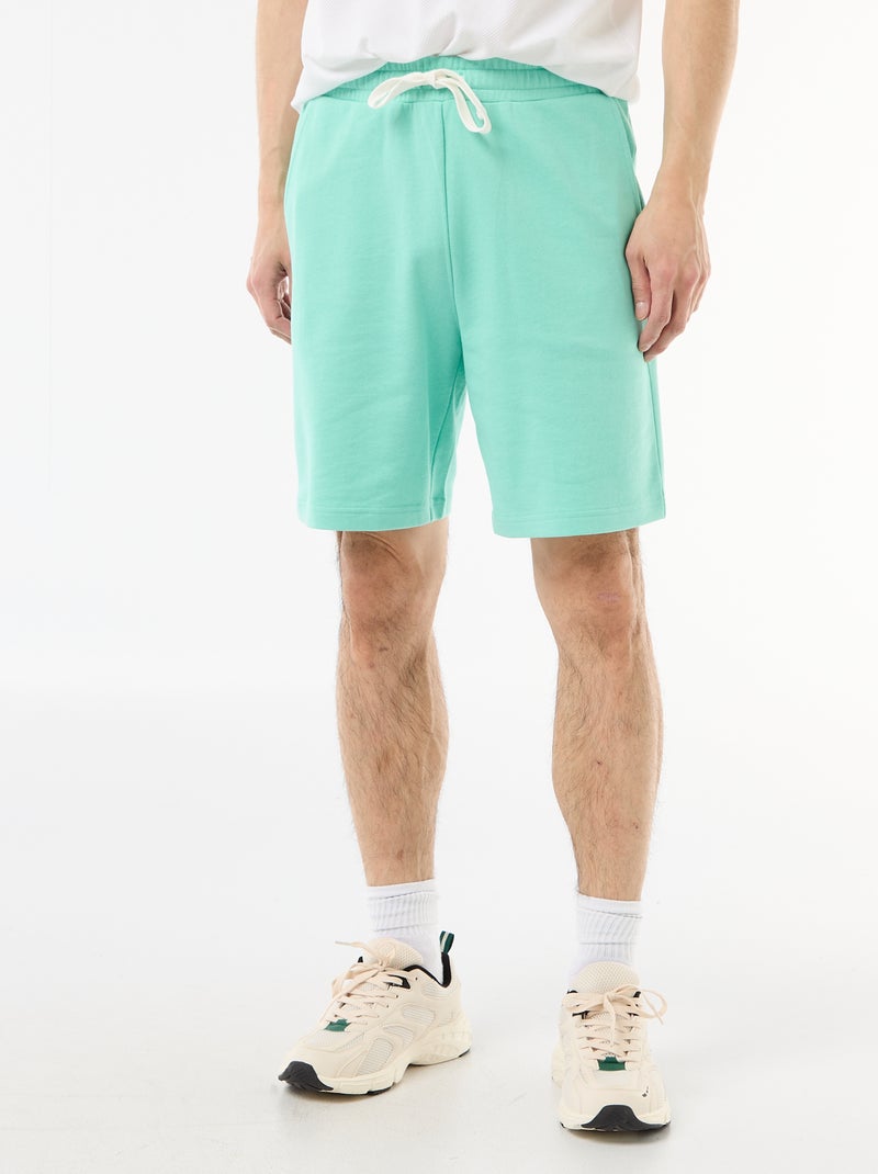 Bermudas de chándal ligeras Verde - Kiabi