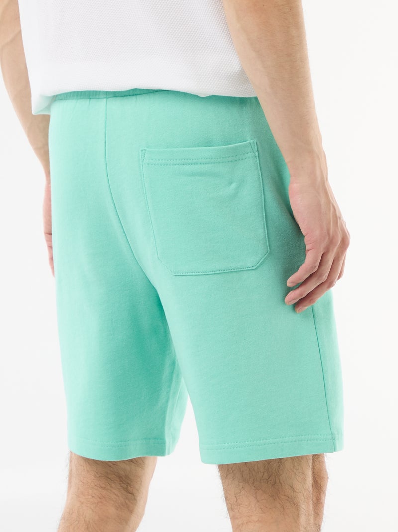 Bermudas de chándal ligeras Verde - Kiabi