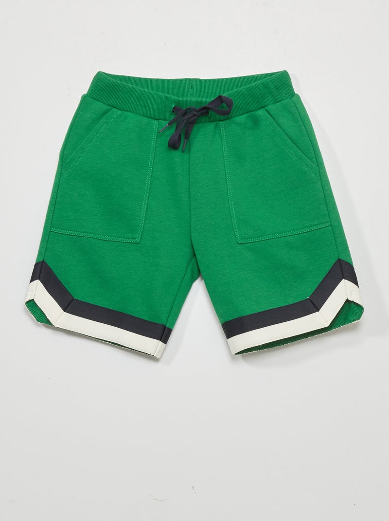 Bermudas de chándal Verde - Kiabi