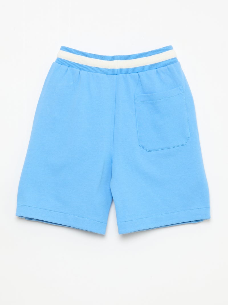 Bermudas de felpa Azul - Kiabi
