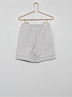 Bermudas de felpa bicolor - Kiabi